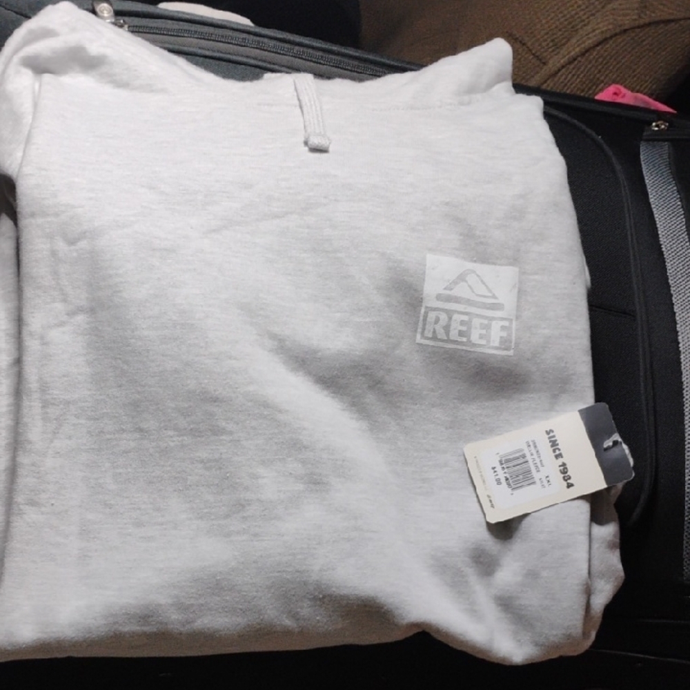 Reef Gray Sweatshirt with Logo